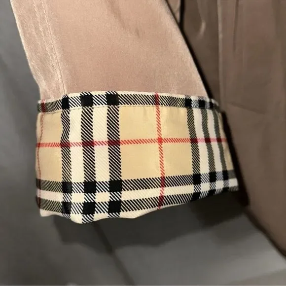 Natural Life L Tan Nova Check Trim Lightweight Button Front Jacket - Picture 7 of 12